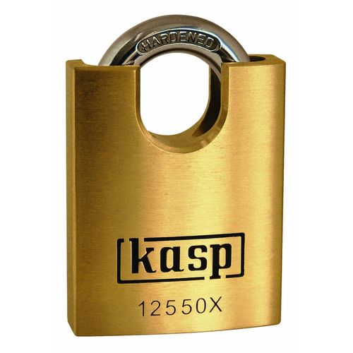 Brass Padlock Closed Shackle   125 Series (093261)